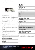 CHERRY G84-4100LCAUS-2 PDF Brochure