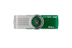 KINGSTON DT101G2/64GB KINGSTON 64GB DataTraveler 101 Gen 2  Green (DT101G2/64GB 1985430) Unavailable