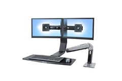 ERGOTRON 24-312-026 ERGOTRON WorkFit-A II Dual Polished Aluminum (24-312-026 2379568) Unavailable