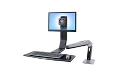 ERGOTRON 24-313-026 ERGOTRON WorkFit-A II LD Polished Aluminum (24-313-026 2379569) Unavailable