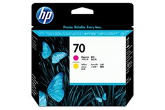 HP C9406A HP HP 70 Magenta and Yellow Printhead (HPG9406 1036371 5203344) Unavailable