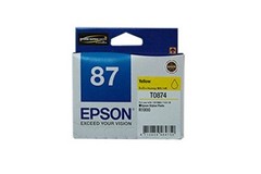 EPSON C13T087490 EPSON T0874 INK CARTRIDGE YELLOW R1900 (EPA8749 1040229 T087490) Unavailable