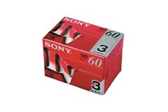 SONY 3DVM60R3 MiniDV Tape 60 min 3 pk (3DVM60R3 SNY6229 1071441) Unavailable