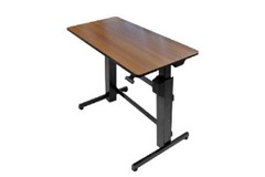 ERGOTRON 24-271-927 ERGOTRON WorkFit-D Melamine Walnut Wood Grain (24-271-927 2353627) Unavailable