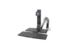 ERGOTRON 24-314-026 ERGOTRON WorkFit-A II HD Single 5in LE Polishe (24-314-026 2379570) Unavailable
