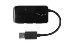 TARGUS ACH124US TARGUS HUB 4-PORT USB 3.0 BLACK GRAY OEM (ACH124US 2764940) $27.62