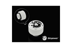 BITSPOWER BP-DWETAIR BITSPOWER G1/4 AIR-EXHAUST FITTING WHITE (3378804) Unavailable