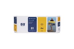 HP  C4933A  81 680ml Yellow Dye Ink Cart  (HPG4933 1003626)no longer available