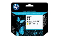 HP  C9384A   72 Matte Black / Yellow Printhead. (HPG9384 1004028 5203340)no longer available
