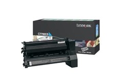 LEXMARK  C7700CS C772 CYAN RET PRG PRINT CARTRIDGE 6K PGS (LEX0773 1049186)no longer available