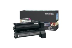 LEXMARK  C7700MH  C772 MAGENTA RET PRG HY CARTRIDGE 10K PG (LEX0778 1049853)no longer available