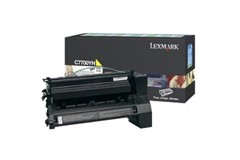 LEXMARK  C7700YH  C772 YELLOW RET PRG HY CARTRIDGE 10K PG (LEX0779 1049886)no longer available